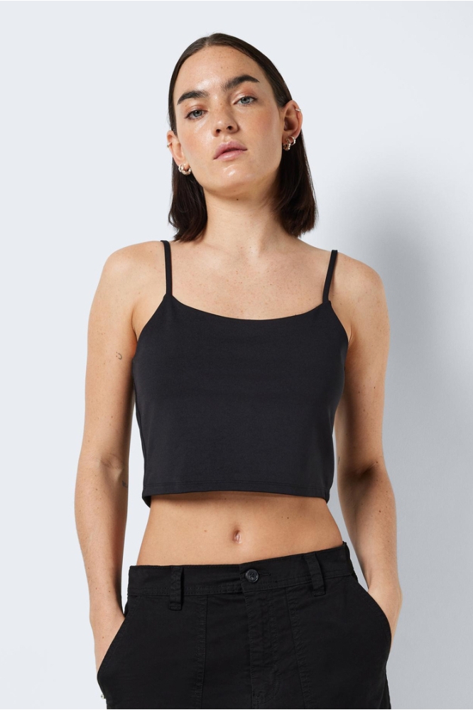NMTERESA CROPPED S/L TOP NOOS 27021450 Black
